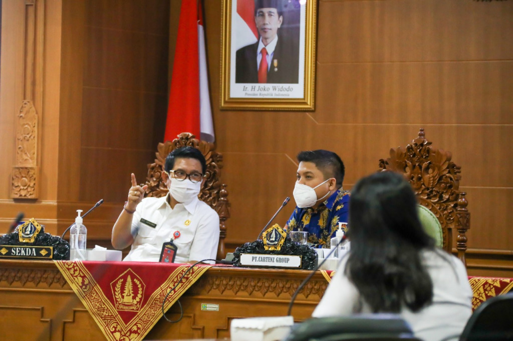 Wujudkan Pelayanan Prima dan Optimalkan Potensi Ekonomi Digital, Badung Jajaki Kerjasama Pembangunan Infrastruktur Digital